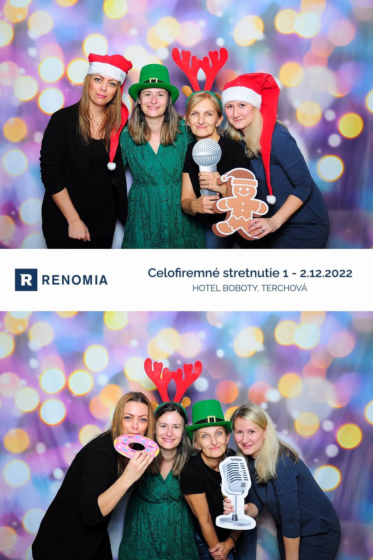 Fotokútik a fotobúdka Zoom in na celofiremnom stretnutí a firemnej párty v Hotely Boboty Terchová v Terchovej