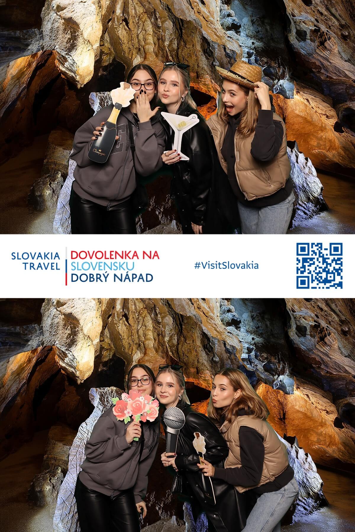 Fotobúdka a fotokútik Zoom in na cestovateľskej konferencii a veľtrhu cestovného ruchu ITF Slovakiatour Danubius Gastro Autosalon 2023 v Incheba Expo Bratislava v Bratislave